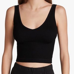 Free People Ribbed Crop Tank